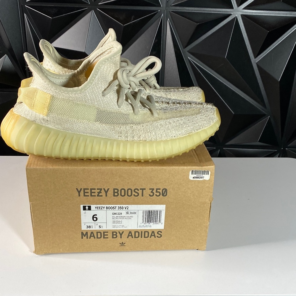 Adidas Yeezy Boost 350 V2 in Cream and Yellow